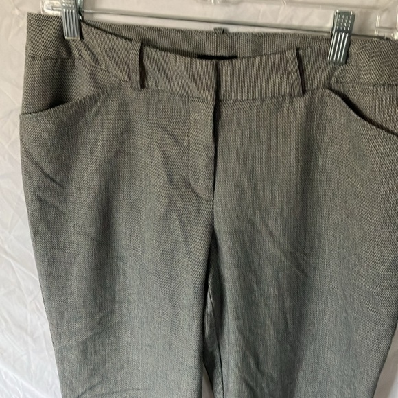 Worthington:Gray Houndstooth Dress Pants-Office/Business-Modern Fit boot cut- 10 - Picture 10 of 16